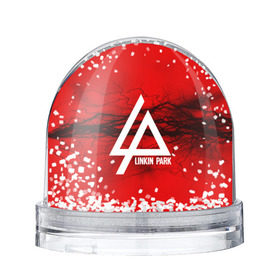 Водяной шар с принтом LINKIN PARK lightning red , Пластик | Изображение внутри шара печатается на глянцевой фотобумаге с двух сторон | linkin park | logo | music | pop | rock | альтернатива | металл | музыка | музыкальный | поп | рок | честер беннингтон