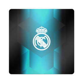 Магнит виниловый Квадрат с принтом Real Madrid Geometry Sport , полимерный материал с магнитным слоем | размер 9*9 см, закругленные углы | emirates | fc | real madrid | геометрия | реал мадрид | футбольный клуб | эмблема
