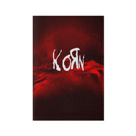 Обложка для паспорта матовая кожа с принтом KORN(MUSIC ABSTRACT SYLE) , натуральная матовая кожа | размер 19,3 х 13,7 см; прозрачные пластиковые крепления | korn | logo | music | pop | rock | альтернатива | металл | музыка | музыкальный | поп | рок