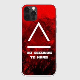 Чехол для iPhone 12 Pro Max с принтом 30 SECONDS TO MARS , Силикон |  | 30 seconds to mars | logo | music | pop | rock | space | usa | альтернатива | космос | металл | музыка | музыкальный | поп | рок