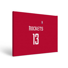 Холст прямоугольный с принтом Houston Rockets , 100% ПВХ |  | 13 | fear the beard | houston rockets | nba | rise sports | баскетбол | баскетбольная | джеймс харден | нба | номер | спортивная | форма | хьюстон рокетс