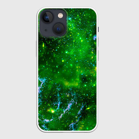 Чехол для iPhone 13 mini с принтом Кислотный космос ,  |  | абстракция | кислотные цвета | космос