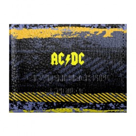 Обложка для студенческого билета с принтом AC DC STREET COLLECTION , натуральная кожа | Размер: 11*8 см; Печать на всей внешней стороне | ac dc | logo | music | pop | rock | альтернатива | металл | музыка | музыкальный | поп | рок