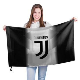 Флаг 3D с принтом Juventus 2018 Original , 100% полиэстер | плотность ткани — 95 г/м2, размер — 67 х 109 см. Принт наносится с одной стороны | fly emirates | juventus | ronaldo | клуб | линии | мода | модные | мяч | реал мадрид | спорт | спортивные | стиль | футбол | футбольный клуб | экстрим | эмблема | ювентус