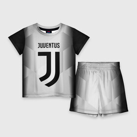 Детский костюм с шортами 3D с принтом Juventus 2018 Original ,  |  | Тематика изображения на принте: fly emirates | juventus | ronaldo | клуб | линии | мода | модные | мяч | реал мадрид | спорт | спортивные | стиль | футбол | футбольный клуб | экстрим | эмблема | ювентус