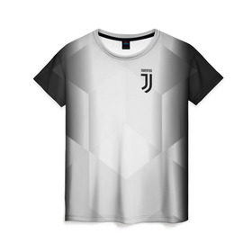 Женская футболка 3D с принтом Juventus 2018 Original , 100% полиэфир ( синтетическое хлопкоподобное полотно) | прямой крой, круглый вырез горловины, длина до линии бедер | fly emirates | juventus | ronaldo | клуб | линии | мода | модные | мяч | реал мадрид | спорт | спортивные | стиль | футбол | футбольный клуб | экстрим | эмблема | ювентус