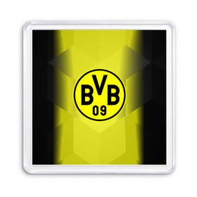 Магнит 55*55 с принтом FC Borussia 2018 Original , Пластик | Размер: 65*65 мм; Размер печати: 55*55 мм | боруссия | дортмунд