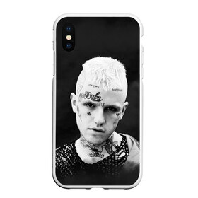 Чехол для iPhone XS Max матовый с принтом Rip Peep , Силикон | Область печати: задняя сторона чехла, без боковых панелей | lil peep | rap | густав ор | лил пип | рэп