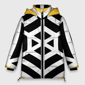 Женская зимняя куртка 3D с принтом RAINBOW SIX SIEGE JAGER , верх — 100% полиэстер; подкладка — 100% полиэстер; утеплитель — 100% полиэстер | длина ниже бедра, силуэт Оверсайз. Есть воротник-стойка, отстегивающийся капюшон и ветрозащитная планка. 

Боковые карманы с листочкой на кнопках и внутренний карман на молнии | cybersport | esports | pro league | r6 | rainbow | rainbow six | siege | six | weapon | армия | боевик | военные | война | игры | киберспорт | логотип | модные | оперативники | оружие | радуга | черный белый | шутер