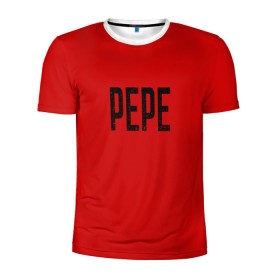 Мужская футболка 3D спортивная с принтом LiL PEPE , 100% полиэстер с улучшенными характеристиками | приталенный силуэт, круглая горловина, широкие плечи, сужается к линии бедра | cry baby | emo | lil peep | rap | группа | музыка | надпись | нытик | рэп | эмо
