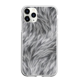 Чехол для iPhone 11 Pro матовый с принтом Шкура волка , Силикон |  | Тематика изображения на принте: волк | дикая | дикий | животное | лес | луна | ночь | собака | тьма
