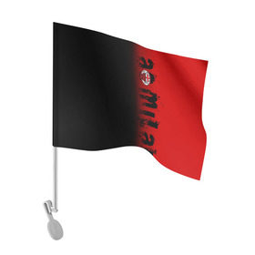 Флаг для автомобиля с принтом AC MILAN , 100% полиэстер | Размер: 30*21 см | ac milan | fc | fc milan | football | milan | soccer | белый | клуб | красный | милан | спорт | спортивные | фк | футбол | цвет.логотип | черный | эмблема