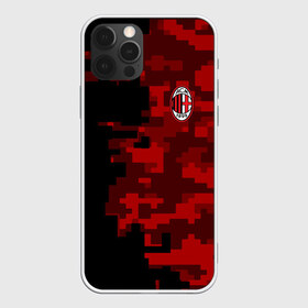 Чехол для iPhone 12 Pro Max с принтом AC MILAN , Силикон |  | Тематика изображения на принте: ac milan | fc | fc milan | football | milan | soccer | белый | клуб | красный | милан | спорт | спортивные | фк | футбол | цвет.логотип | черный | эмблема