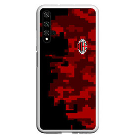 Чехол для Honor 20 с принтом AC MILAN , Силикон | Область печати: задняя сторона чехла, без боковых панелей | ac milan | fc | fc milan | football | milan | soccer | белый | клуб | красный | милан | спорт | спортивные | фк | футбол | цвет.логотип | черный | эмблема