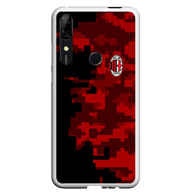 Чехол для Honor P Smart Z с принтом AC MILAN , Силикон | Область печати: задняя сторона чехла, без боковых панелей | ac milan | fc | fc milan | football | milan | soccer | белый | клуб | красный | милан | спорт | спортивные | фк | футбол | цвет.логотип | черный | эмблема