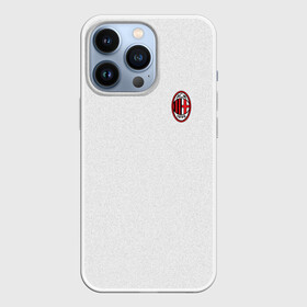 Чехол для iPhone 13 Pro с принтом AC MILAN ,  |  | Тематика изображения на принте: ac milan | fc | fc milan | football | milan | soccer | белый | клуб | красный | милан | спорт | спортивные | фк | футбол | цвет.логотип | черный | эмблема