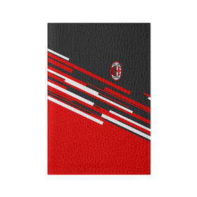 Обложка для паспорта матовая кожа с принтом AC MILAN , натуральная матовая кожа | размер 19,3 х 13,7 см; прозрачные пластиковые крепления | ac milan | fc | fc milan | football | milan | soccer | белый | клуб | красный | милан | спорт | спортивные | фк | футбол | цвет.логотип | черный | эмблема