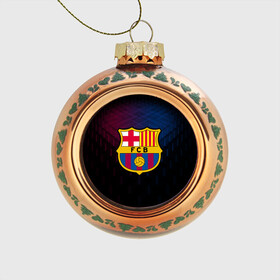 Стеклянный ёлочный шар с принтом FC Barca 2018 Original , Стекло | Диаметр: 80 мм | fc | fc barcelona | fcb | барселона | спорт | спортивные | фк | футбол | футбольный клуб