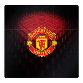 Магнитный плакат 3Х3 с принтом F.C.M.U 2018 Original , Полимерный материал с магнитным слоем | 9 деталей размером 9*9 см | fc | manchester united | манчестер юнайтед | спорт | спортивные | фк | футбол | футбольный клуб