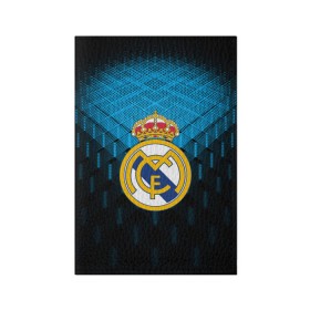 Обложка для паспорта матовая кожа с принтом Real Madrid 2018 Original , натуральная матовая кожа | размер 19,3 х 13,7 см; прозрачные пластиковые крепления | Тематика изображения на принте: emirates | fc | real madrid | геометрия | реал мадрид | футбольный клуб | эмблема