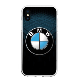 Чехол для iPhone XS Max матовый с принтом BMW 2018 Blue Line , Силикон | Область печати: задняя сторона чехла, без боковых панелей | Тематика изображения на принте: bmw | bmw motorsport | bmw performance | carbon | m | motorsport | performance | sport | бмв | карбон | моторспорт | спорт