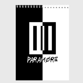 Скетчбук с принтом Paramore , 100% бумага
 | 48 листов, плотность листов — 100 г/м2, плотность картонной обложки — 250 г/м2. Листы скреплены сверху удобной пружинной спиралью | paramore | альтернативный | группа | джош фарро | зак фарро | панк | панкрок | пара море | парамор | парамора | параморе | парморе | поп | поппанк | попрок | рок | тейлор йорк | хейли уильямс