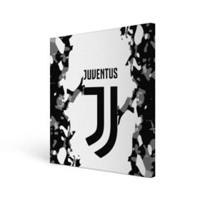 Холст квадратный с принтом Juventus 2018 Original , 100% ПВХ |  | fly emirates | juventus | ronaldo | клуб | линии | мода | модные | мяч | реал мадрид | спорт | спортивные | стиль | футбол | футбольный клуб | экстрим | эмблема | ювентус