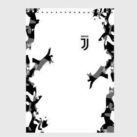 Скетчбук с принтом Juventus 2018 Original , 100% бумага
 | 48 листов, плотность листов — 100 г/м2, плотность картонной обложки — 250 г/м2. Листы скреплены сверху удобной пружинной спиралью | fly emirates | juventus | ronaldo | клуб | линии | мода | модные | мяч | реал мадрид | спорт | спортивные | стиль | футбол | футбольный клуб | экстрим | эмблема | ювентус