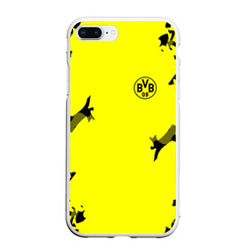 Чехол для iPhone 7Plus/8 Plus матовый с принтом FC Borussia 2018 Original , Силикон | Область печати: задняя сторона чехла, без боковых панелей | боруссия | дортмунд