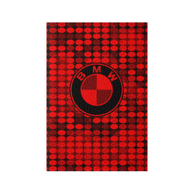 Обложка для паспорта матовая кожа с принтом bmw sport collection red style , натуральная матовая кожа | размер 19,3 х 13,7 см; прозрачные пластиковые крепления | 