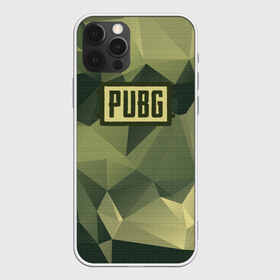 Чехол для iPhone 12 Pro Max с принтом PUBG , Силикон |  | battlegrounds | camo | player | unknowns | игра | камуфляж | шутер