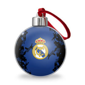 Ёлочный шар с принтом Real Madrid 2018 Original , Пластик | Диаметр: 77 мм | fc | real madrid | реал мадрид | спорт | спортивные | фк | футбол | футбольный клуб