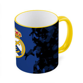 Кружка 3D с принтом Real Madrid 2018 Original , керамика | ёмкость 330 мл | Тематика изображения на принте: fc | real madrid | реал мадрид | спорт | спортивные | фк | футбол | футбольный клуб
