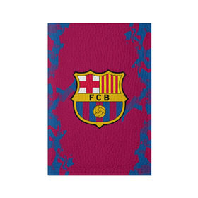 Обложка для паспорта матовая кожа с принтом FC Barca 2018 Original , натуральная матовая кожа | размер 19,3 х 13,7 см; прозрачные пластиковые крепления | fc | fc barcelona | fcb | барселона | спорт | спортивные | фк | футбол | футбольный клуб
