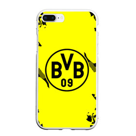 Чехол для iPhone 7Plus/8 Plus матовый с принтом FC Borussia 2018 Original , Силикон | Область печати: задняя сторона чехла, без боковых панелей | Тематика изображения на принте: боруссия | дортмунд