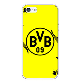 Чехол для iPhone 5/5S матовый с принтом FC Borussia 2018 Original , Силикон | Область печати: задняя сторона чехла, без боковых панелей | Тематика изображения на принте: боруссия | дортмунд