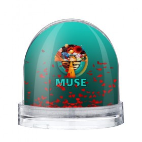 Водяной шар с принтом Muse , Пластик | Изображение внутри шара печатается на глянцевой фотобумаге с двух сторон | 