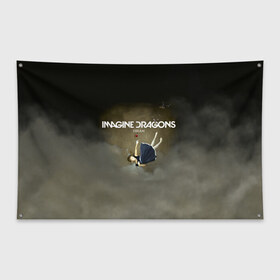 Флаг-баннер с принтом Imagine Dragons Dream , 100% полиэстер | размер 67 х 109 см, плотность ткани — 95 г/м2; по краям флага есть четыре люверса для крепления | альтернативный | американская | группа | драгонс | имеджин | инди | индирок | поп | рок | электроник