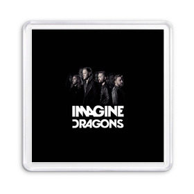 Магнит 55*55 с принтом Группа Imagine Dragons , Пластик | Размер: 65*65 мм; Размер печати: 55*55 мм | альтернативный | американская | группа | драгонс | имеджин | инди | индирок | поп | рок | электроник