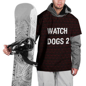 Накидка на куртку 3D с принтом Watch Dogs 2 , 100% полиэстер |  | game | wath dogs 2 | город | девушка | дрон | игры | компьютеры | пистолет | телефон | технологии | хакер