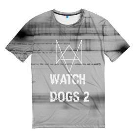 Мужская футболка 3D с принтом Wath dogs 2 collection , 100% полиэфир | прямой крой, круглый вырез горловины, длина до линии бедер | game | wath dogs 2 | город | девушка | дрон | игры | компьютеры | пистолет | телефон | технологии | хакер
