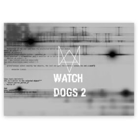 Поздравительная открытка с принтом Wath dogs 2 collection , 100% бумага | плотность бумаги 280 г/м2, матовая, на обратной стороне линовка и место для марки
 | Тематика изображения на принте: game | wath dogs 2 | город | девушка | дрон | игры | компьютеры | пистолет | телефон | технологии | хакер