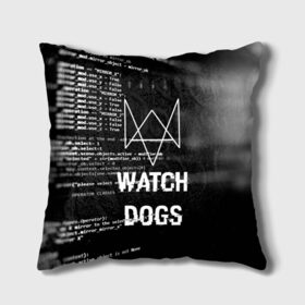 Подушка 3D с принтом Wath dogs 2 Хакер , наволочка – 100% полиэстер, наполнитель – холлофайбер (легкий наполнитель, не вызывает аллергию). | состоит из подушки и наволочки. Наволочка на молнии, легко снимается для стирки | game | wath dogs 2 | город | девушка | дрон | игры | компьютеры | маркус | пистолет | телефон | технологии | хакер