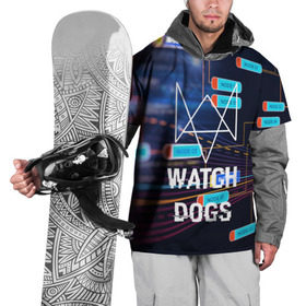 Накидка на куртку 3D с принтом Watch Dogs , 100% полиэстер |  | game | wath dogs 2 | город | девушка | дрон | игры | компьютеры | пистолет | телефон | технологии | хакер