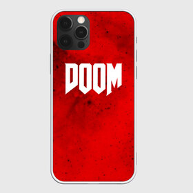 Чехол для iPhone 12 Pro Max с принтом DOOM MARS GAME , Силикон |  | art | doom | game | возвращение | дум | игра | легенда | шутер