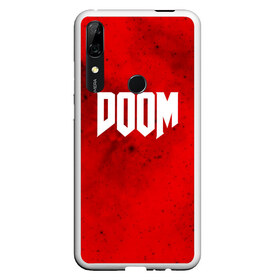 Чехол для Honor P Smart Z с принтом DOOM MARS GAME , Силикон | Область печати: задняя сторона чехла, без боковых панелей | art | doom | game | возвращение | дум | игра | легенда | шутер