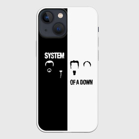 Чехол для iPhone 13 mini с принтом System of a Down ,  |  | soad | soil | system of a down | группа | дав | дарон малакян | джон долмаян | метал | ню | оф | рок | серж танкян | систем | соад | сод | соэд | шаво одаджян | э доун