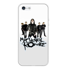 Чехол для iPhone 5/5S матовый с принтом Группа My Chemical Romance , Силикон | Область печати: задняя сторона чехла, без боковых панелей | gerard way | mcr | my chemical romance | альтернативный | группа | джерард уэй | май кемикал романс | мкр | мой химический роман | мхр | мцр | панк | поп | поппанк | рок | рэй торо