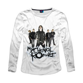 Женский лонгслив 3D с принтом Группа My Chemical Romance , 100% полиэстер | длинные рукава, круглый вырез горловины, полуприлегающий силуэт | gerard way | mcr | my chemical romance | альтернативный | группа | джерард уэй | май кемикал романс | мкр | мой химический роман | мхр | мцр | панк | поп | поппанк | рок | рэй торо