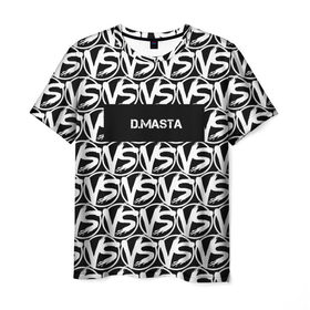 Мужская футболка 3D с принтом VERSUS BATTLE-D.MASTA , 100% полиэфир | прямой крой, круглый вырез горловины, длина до линии бедер | Тематика изображения на принте: rap | versus battle | битва | молодежный стиль | рэп | рэп батл | рэп битва | рэперы